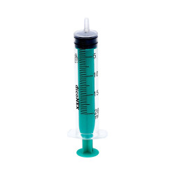 Strzykawki trzyczęściowe z gumowym tłokiem 20ml LUER DICONEX opak. 50szt. ZARYS