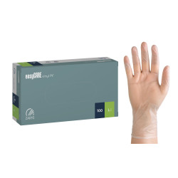 Rękawiczki Winylowe bezpudrowe EASY CARE 100 szt ZARYS