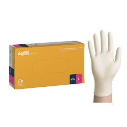 Rękawice lateksowe bezpudrowe EasyCARE 100szt ZARYS