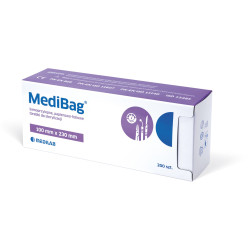 Torebki do sterylizacji papierowo-foliowe samoprzylepne Medibag 90 x 135 mm 200 szt.