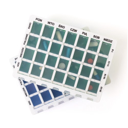 Kasetka na leki - Tygodniowa MAXI 7dni / 4 pory dnia