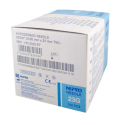 Igły iniekcyjne Nipro 0,6 x 25 mm 23G HN2325-ET 100 szt.