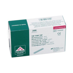 NOŻYKI, LANCETY hematologiczne Alergologiczne 200szt. 1110102 HEINZ HERENZ