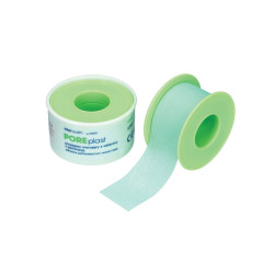 Przylepiec włókninowy plaster z perforacją Vitahealth Poreplast zielony 2,5 cm x 5 m Zarys