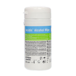 Chusteczki do dezynf. pow. INCIDIN ALCOHOL WIPE puszka 90szt ECOLAB