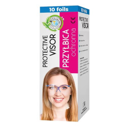 PRZYŁBICA OCHRONNA RELAX /10szt grubszej folii/ CERKAMED