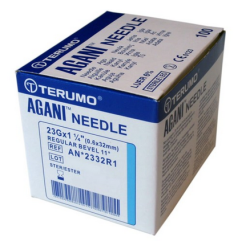 Igły iniekcyjne 0,6 x 32 mm 23G 100 szt. Agani Terumo 2332R1