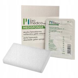 Opatrunek hemostatyczny MEDISPONGE STANDARD 70x50x10mm EUCARE