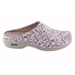 Buty medyczne obuwie PARIS HEALTH 10 białe WG4AF25 NURSING CARE