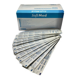 Szpatułki laryngologiczne drewniane sterylne 100 szt. SoftMed