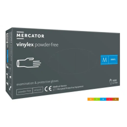 Rękawice winylowe bezpudrowe Vinylex 100 szt. Mercator Medical