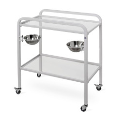 Stolik zabiegowy z pojemnikami SZ-M  UBM-KOTASIŃSKA