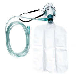 MASKA TLENOWA Z WORKIEM dren 2.1m - dziecięca