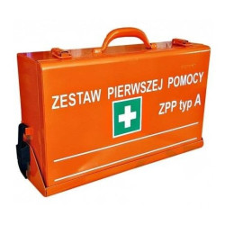 Zestaw PIERWSZEJ POMOCY walizka metalowa ZPP typ A z wyp. BOXMET