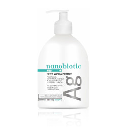 Nanobiotic Med Silver Wash&Protect 500 ml mydło w żelu ze srebrem koloidalnym Nano-Tech