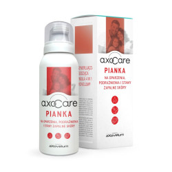 Axocare pianka na oparzenia odleżyny owrzodzenia i stany zapalne skóry 85 ml Nano-Tech