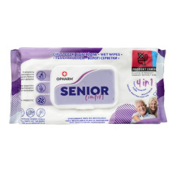Chusteczki nawilżane do pielęgnacji Senior Comfort 4w1 XL (72 szt.) Opharm