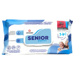 Chusteczki nawilżane do pielęgnacji chorych Senior Hygienic 3w1 XL Opharm 72 szt.