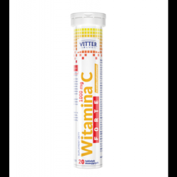 WITAMINA C FORTE 1000mg 20 tabletek musujących VITTER BLUE