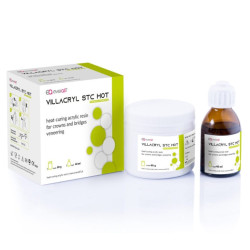 Polimer VILLACRYL STC HOT do licowania koron i mostów 80g+40ml EVERALL7