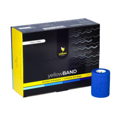 Bandaż samoprzylepny kohezyjny 7,5 cm x 4,5 m YellowBAND YCB-7545