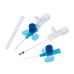 Wenflon kaniula dożylna Braun Vasofix Safety Pur 0,7 x 19 mm 24G żółta B. Braun