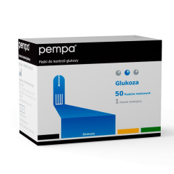 Paski testy do pomiaru glukozy do aparatu PEMPA BeneCheck opak. 50szt
