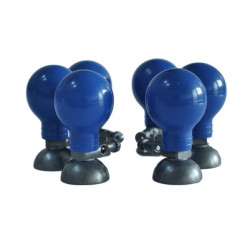 Elektroda przedsercowa przyssawkowa 15mm granatowa DLA DZIECI