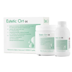 ESTETIC ORT akryl ortodontyczny kpl. 500g+250ml Wiedent