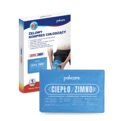 Kompres żelowy chłodząco-rozgrzewający zimno/ciepło 30x20 cm Pakcare AGFX51