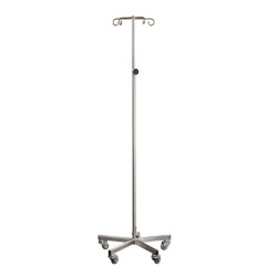 Stojak statwy do kroplówek 4 zawieszki INOX Corradomed