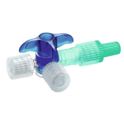 Kranik trójdrożny DISCOFIX niebieski 4095111 B.BRAUN