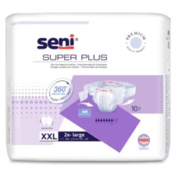 Pieluchomajtki Seni Super Plus XXL 10 szt. pieluchy na rzepy TZMO