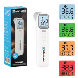 Termometr 4w1 bezdotykowy uszny/czołowy Balanssen