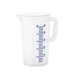 Zlewka PP z uchem 50ml skala tłoczona CHEMLAND