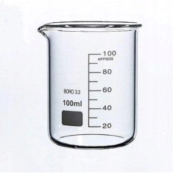 Zlewka niska 100 ml borokrzemowa Chemland