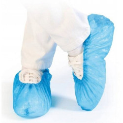 Ochraniacze foliowe na obuwie NIEBIESKIE XB3N 100szt BISMED