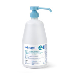 Skinogel+ 1 L żel do dezynfekcji rąk higienicznej i chirurgicznej Franklab Medilab