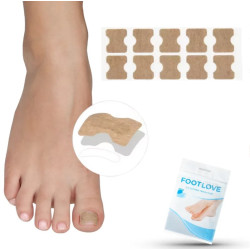 Plastry na wrastające paznokcie N67 Footlove 10 szt.
