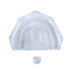 Płytka do wykonania bezpinowych modeli dzielonych ACCU TRAC F-D