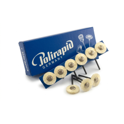 Szczotka z uchwytem Biała Twarda 110/21 POLIRAPID