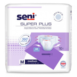 Pieluchomajtki Seni Super Plus M (10 szt.) – Pieluchy na rzepy TZMO