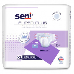 Pieluchomajtki Seni Super Plus XL (10 szt.) – Pieluchy na rzepy TZMO
