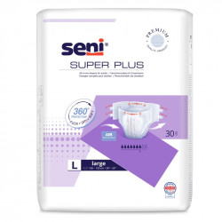 Pieluchomajtki SENI SUPER PLUS na rzepy, rozmiar L opak. 30szt TZMO