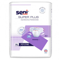 Pieluchomajtki SENI SUPER PLUS na rzepy, rozmiar XL opak. 30szt TZMO
