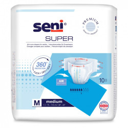 Pieluchomajtki Seni Super M (10 szt.) – Pieluchy na rzepy TZMO