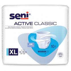 Majtki chłonne Seni Active Classic XLarge (10 szt.) - wciągane pieluchomajtki TZMO