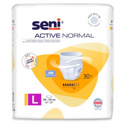 Majtki chłonne Seni Active Normal Large (30 szt.) - wciągane pieluchomajtki TZMO