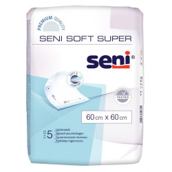 Podkład chłonny higieniczny SENI SOFT SUPER 60x60cm opak 5szt. SENI CARE