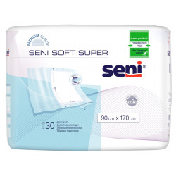 Podkład higieniczny Seni Soft Super z zakładkami 90x170cm (30 szt.) - TZMO